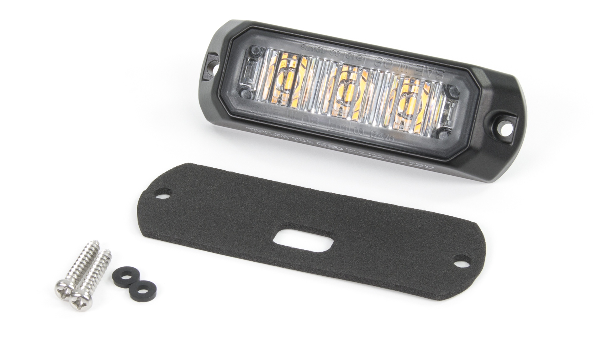 MS3 Warning Lighthead (Surface) - Amber (XA1)