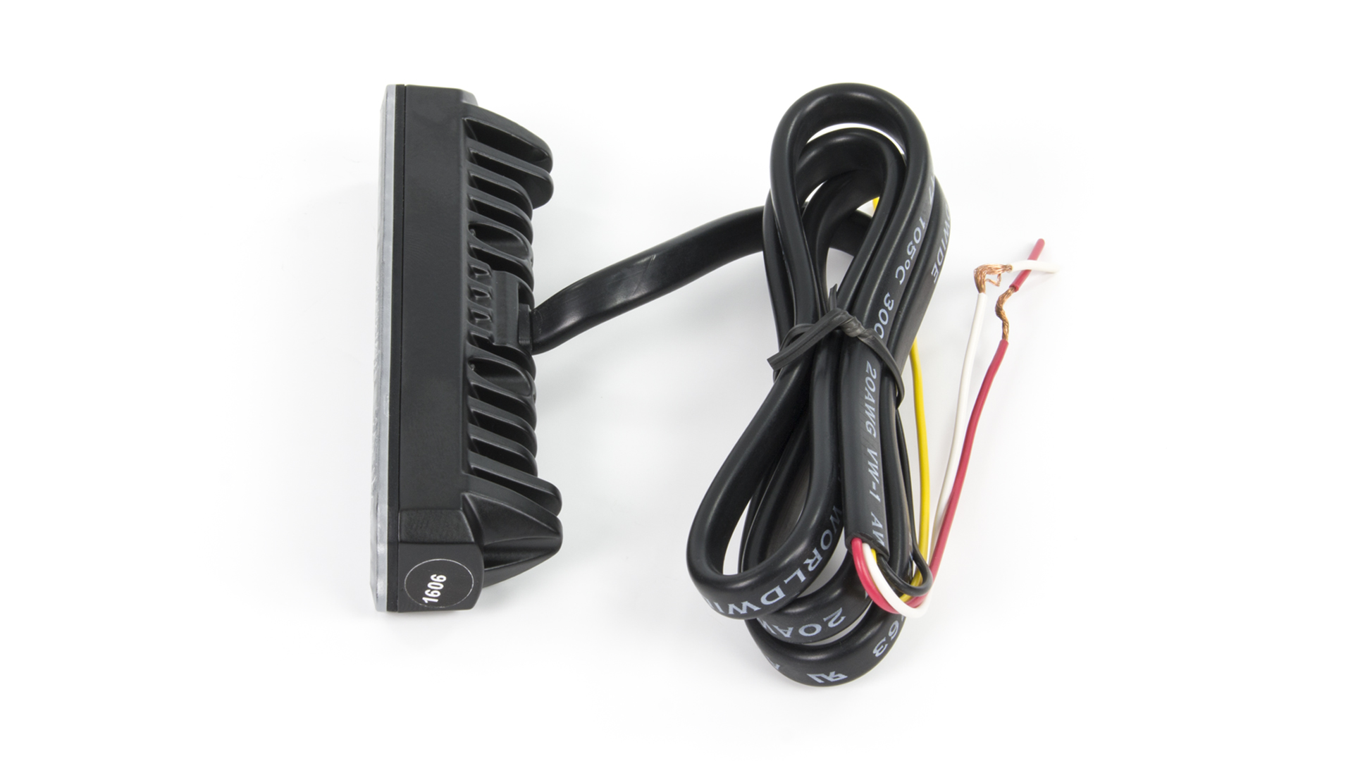 MS6 Warning Lighthead (Hood/Horizontal) - Amber (XA2)