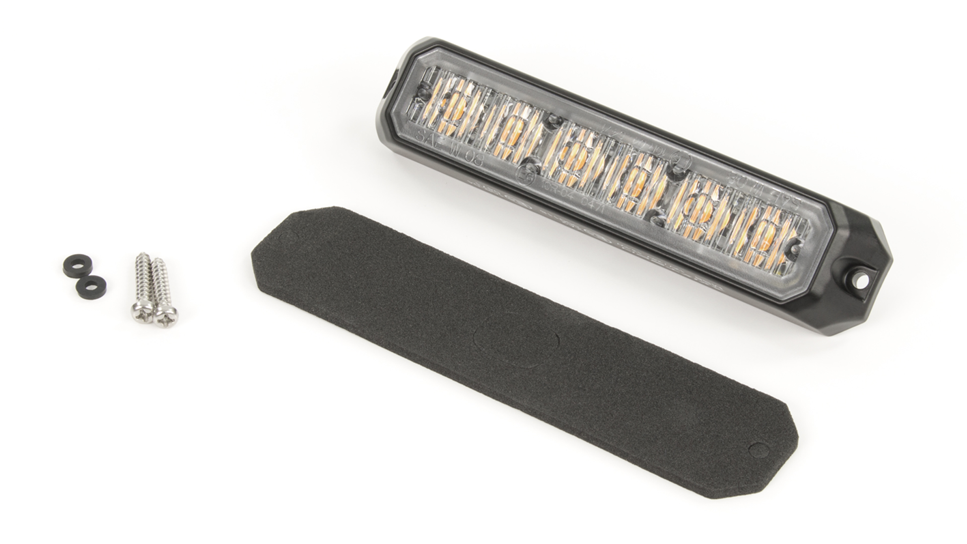 MS6 Warning Lighthead (Surface/Horizontal) - Amber (XA2)