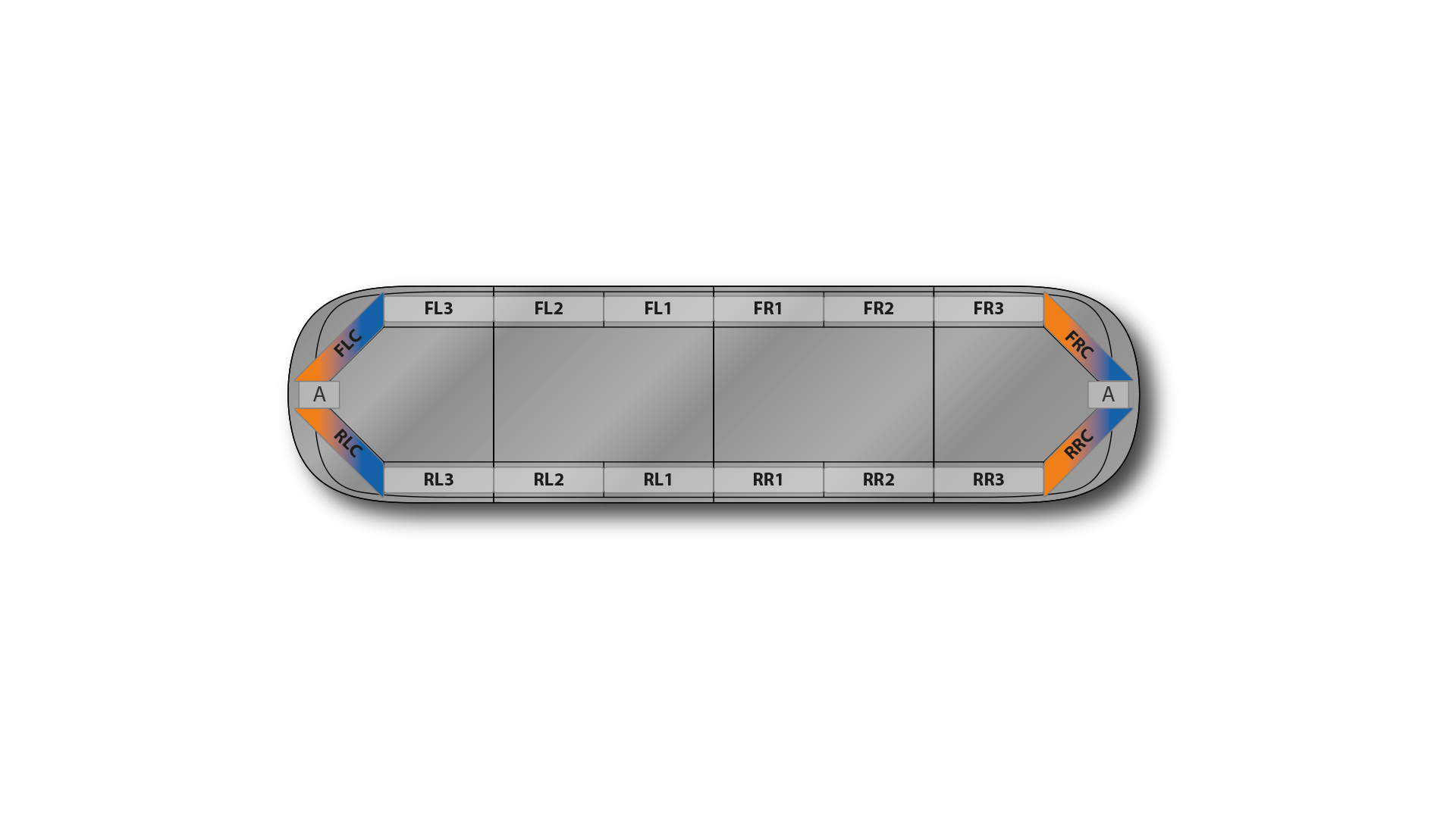 Aegis DC 1210mm (47.6") - ABK (12VDC)