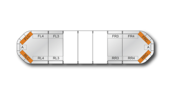 Legion FIT Illuminated Centre 1387mm (54.6") - AC (12VDC)