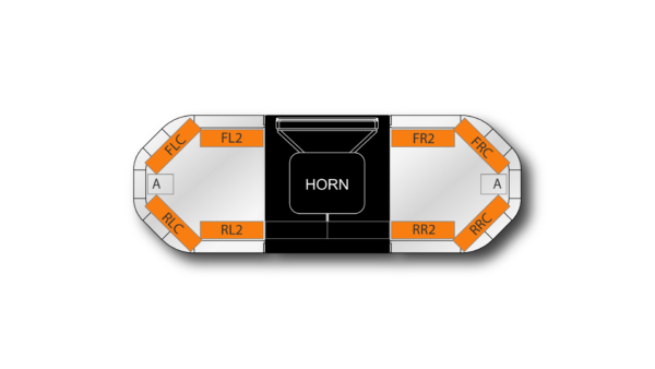 Legion HE H002 Speaker 0935mm (36.8") - AC (12VDC)