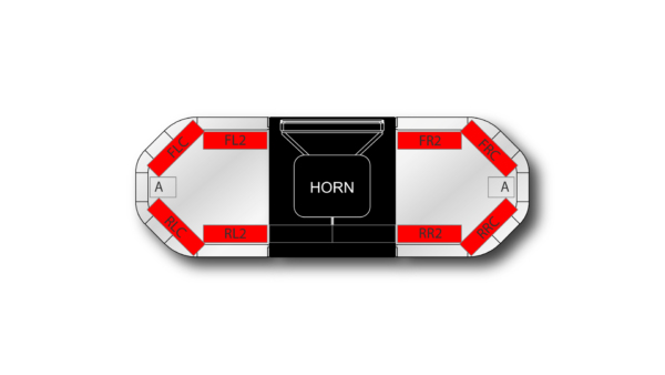 Legion HE H002 Speaker 0935mm (36.8") - RC (12VDC)