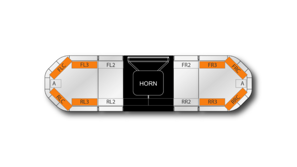 Legion HE H002 Speaker 1252mm (49.3") - AC (12VDC)