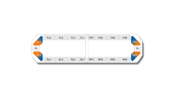 Silverblade DC 1112mm (43.8") - AB (12VDC)