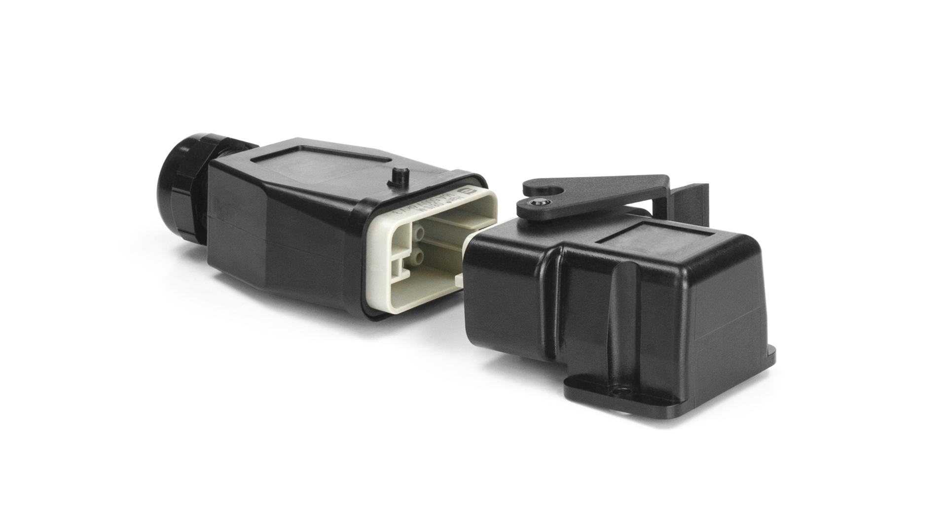 Han-Compact Roof Connector - Legion 4 Pin With Fixing Kit