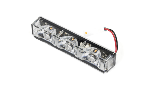 Rayzr Lighthead 3LED TIR - Amber (12~24VDC)