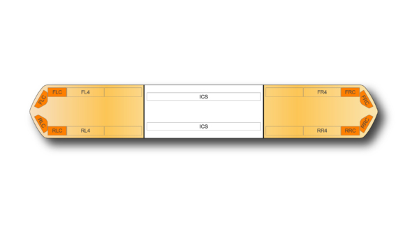 Kuiper FIT Illuminated Centre 1369.6mm (53.9") - AA