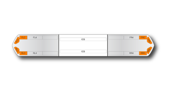Kuiper FIT Illuminated Centre 1369.6mm (53.9") - AC