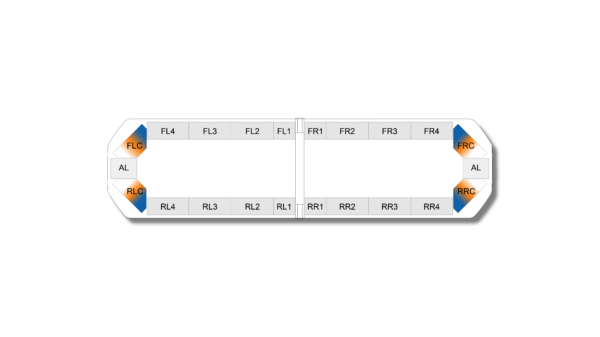 Silverblade TC 1112mm (43.8") - ABW (12VDC)