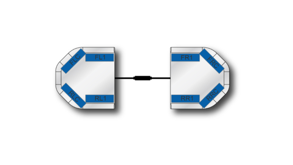 Legion FIT Split Lightbar 0315mm (12.4") x2 - BC