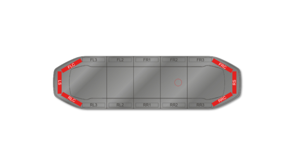 Raiden FIT 1066mm (42") - RK (12~24VDC)