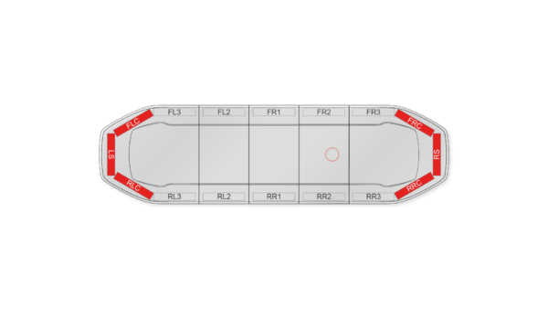 Raiden FIT 1066mm (42") - RC (12~24VDC)